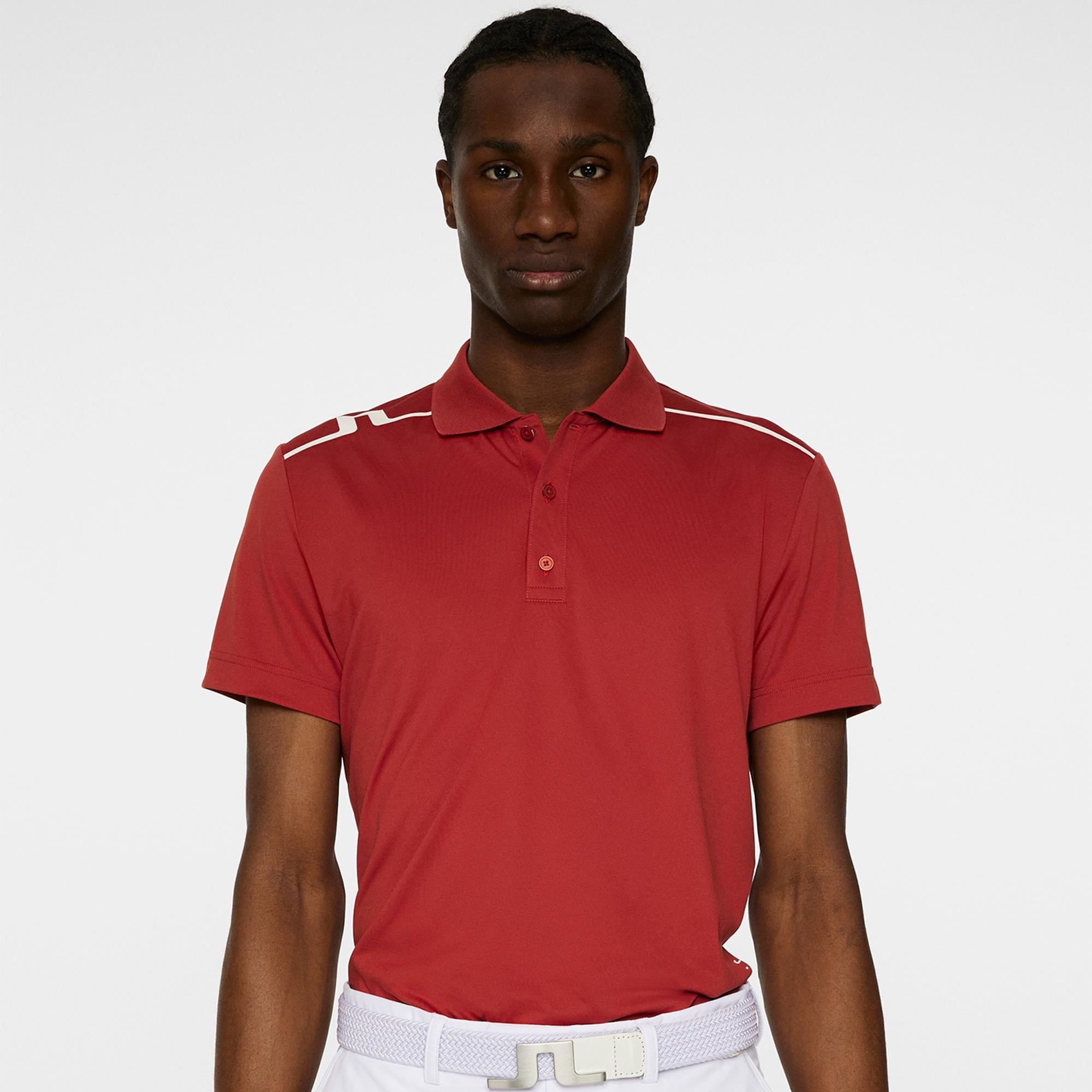 J Lindeberg Lionel Mens Golf Polo Shirt Bossa Nova